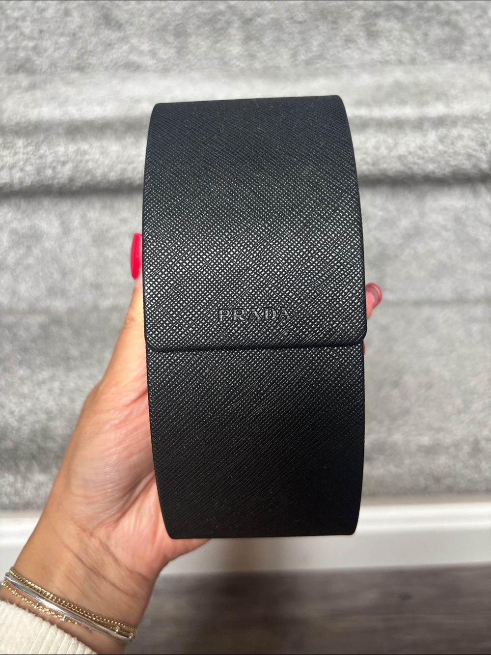 Prada Black Eyewear Case